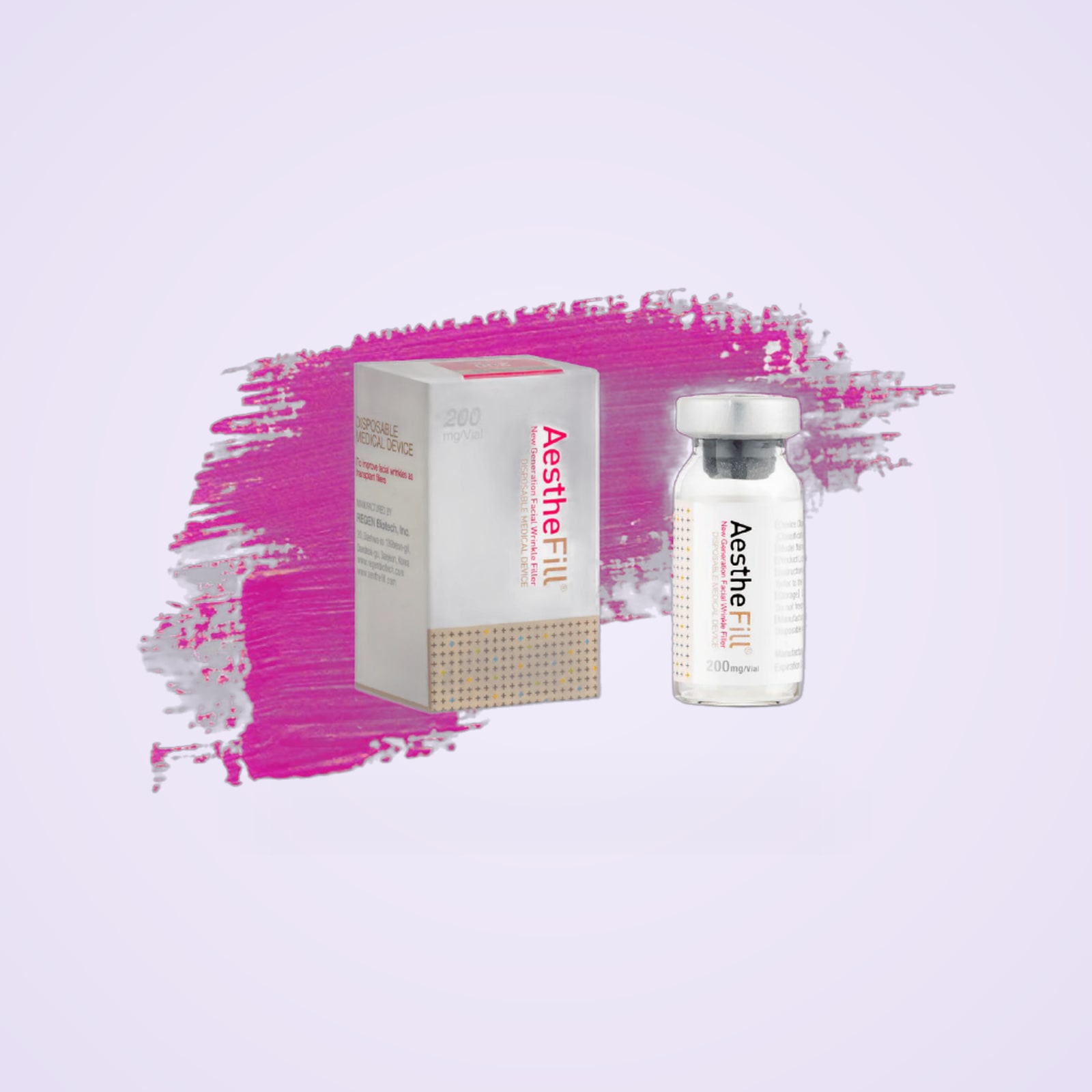 AestheFill 200mg product packaging