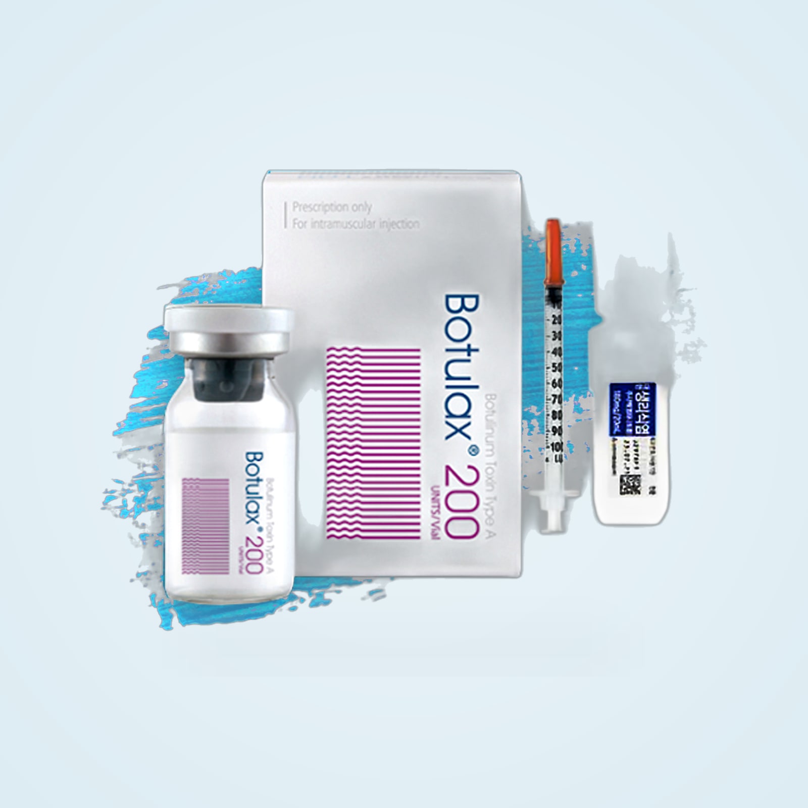 Botulax 200U product packaging