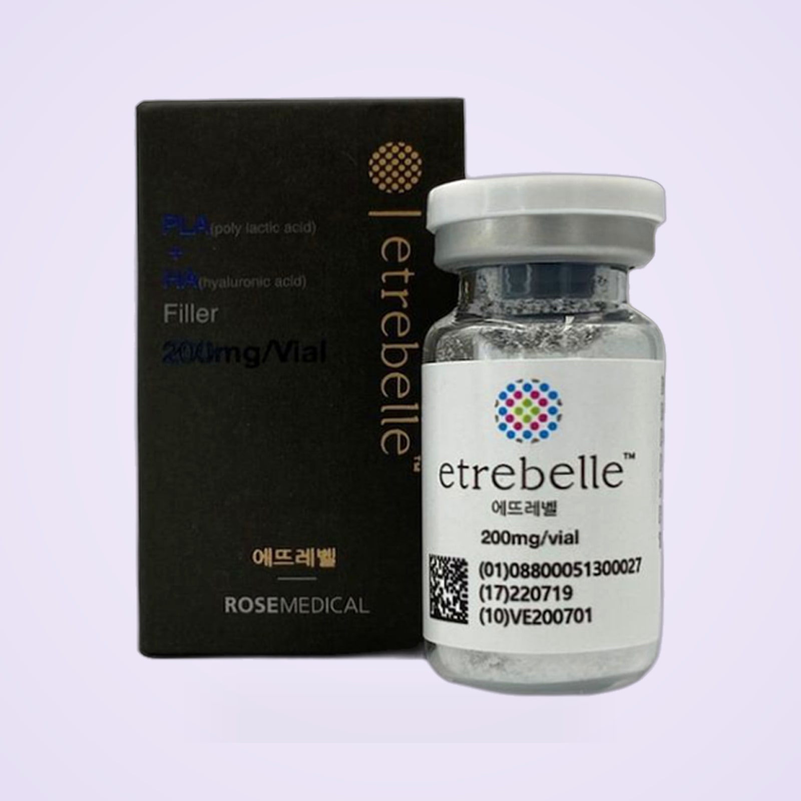 Etrebelle 200mg/vial product packaging