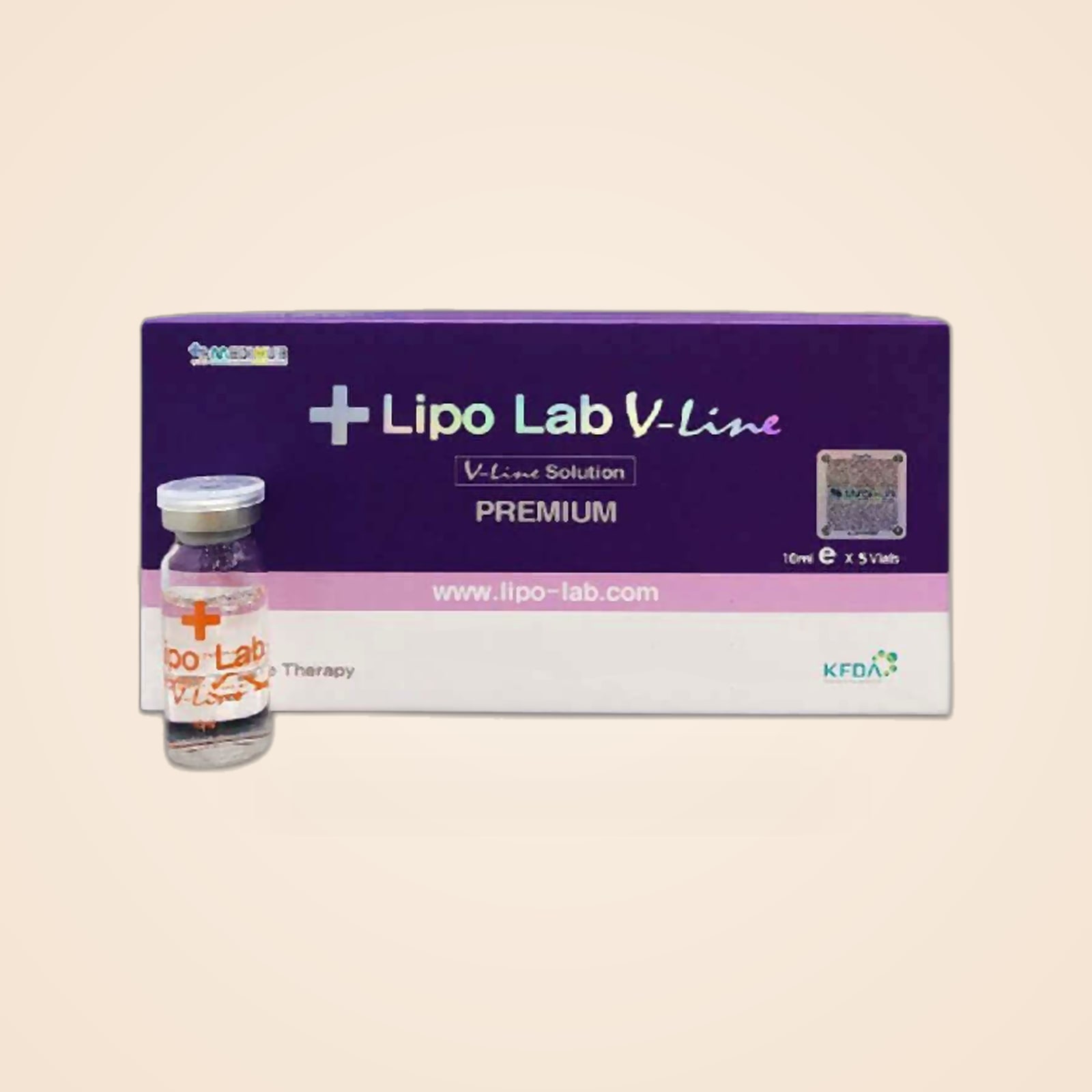 Lipo Lab — V-Line product packaging