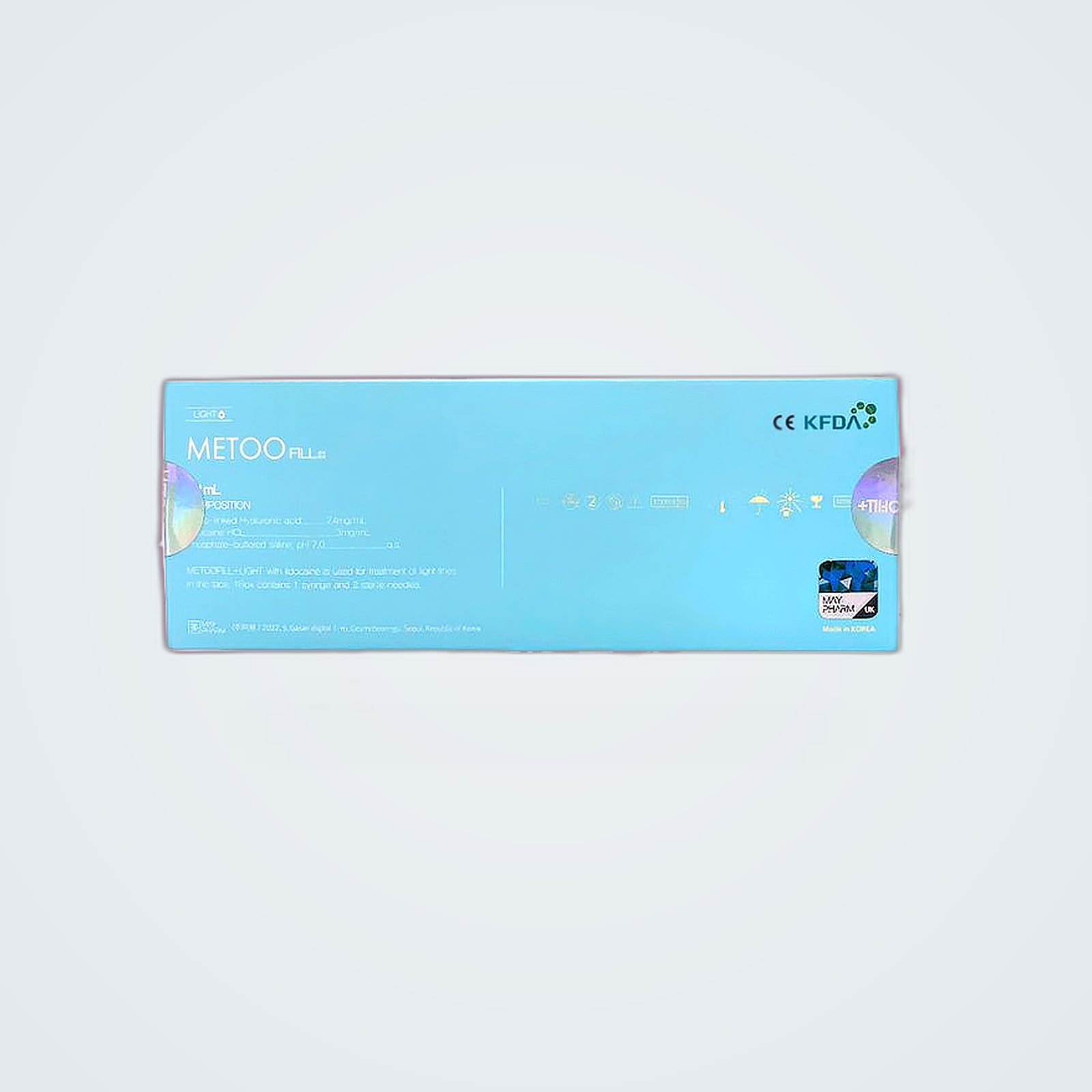 Envase del producto Metoo Fill Light