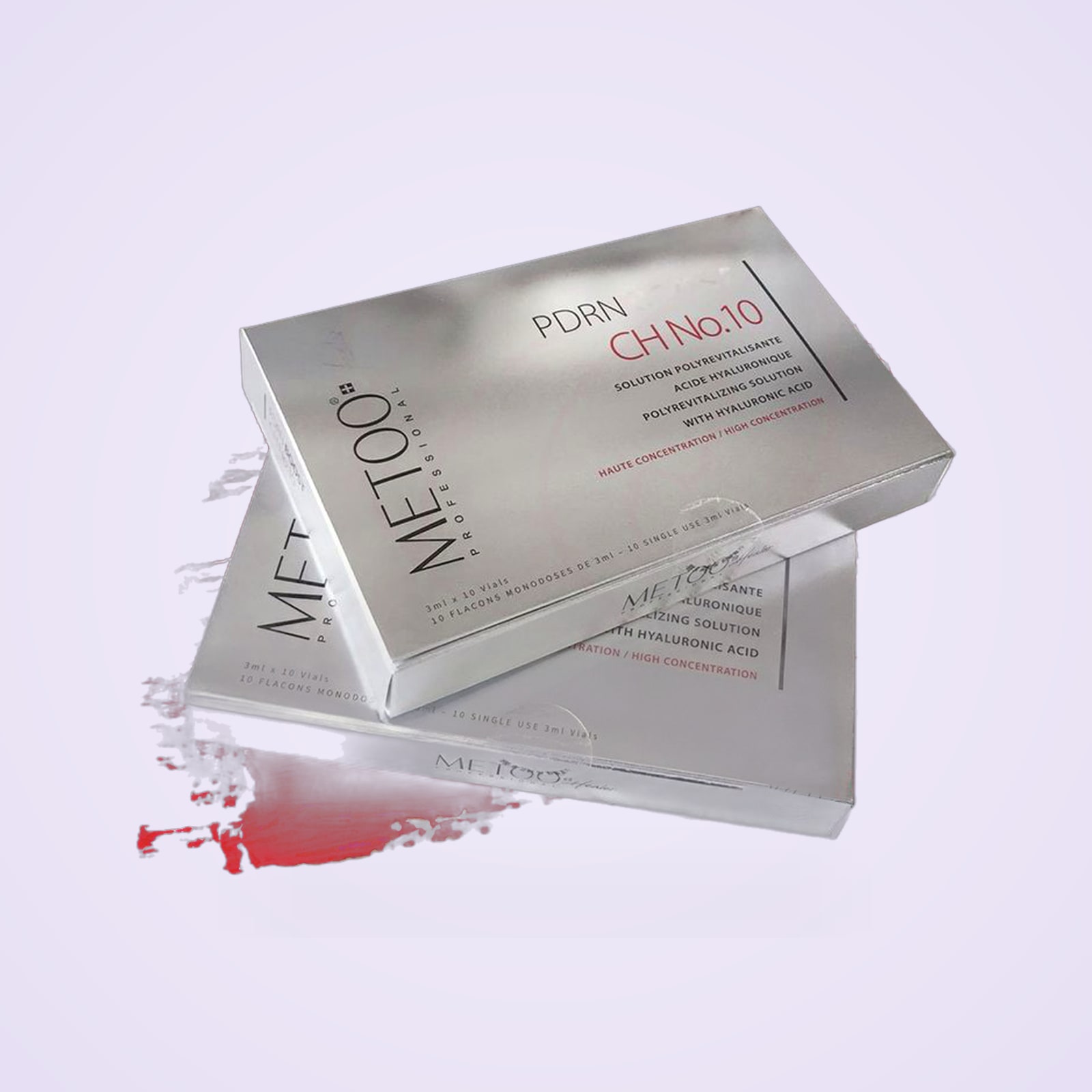 Metoo Healer product packaging