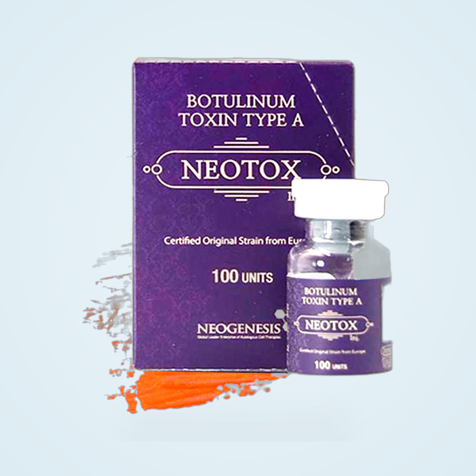 Neotox 100U product packaging