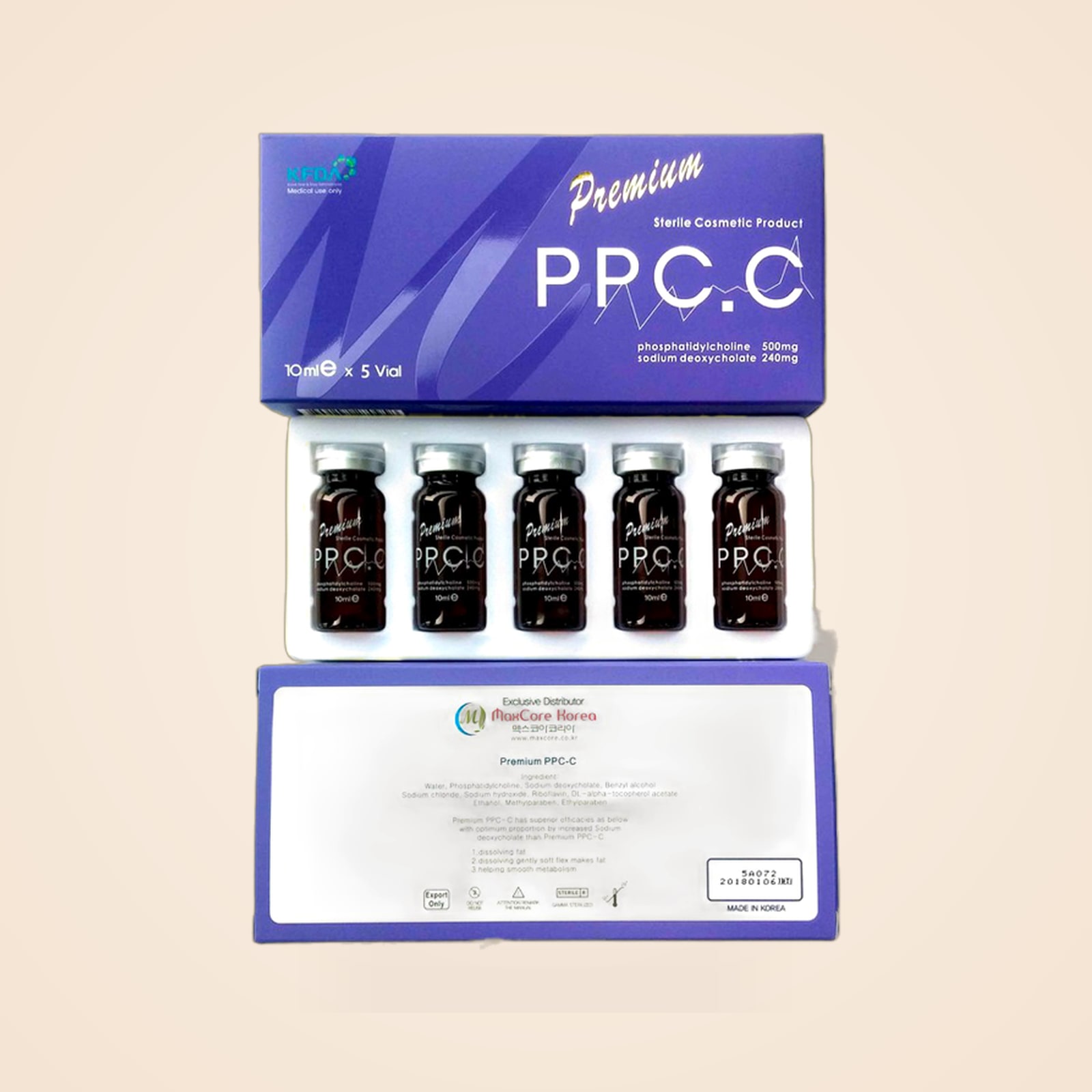 PPC-C product packaging