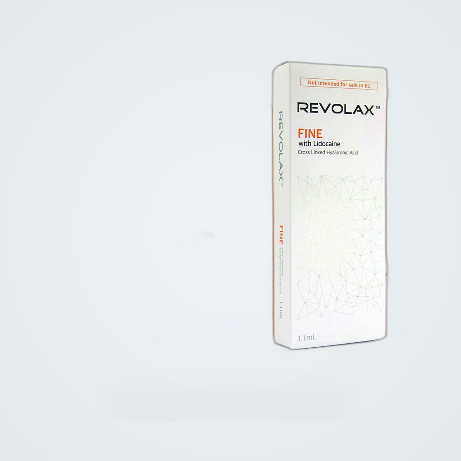Revolax Fine with Lidocaine product packaging