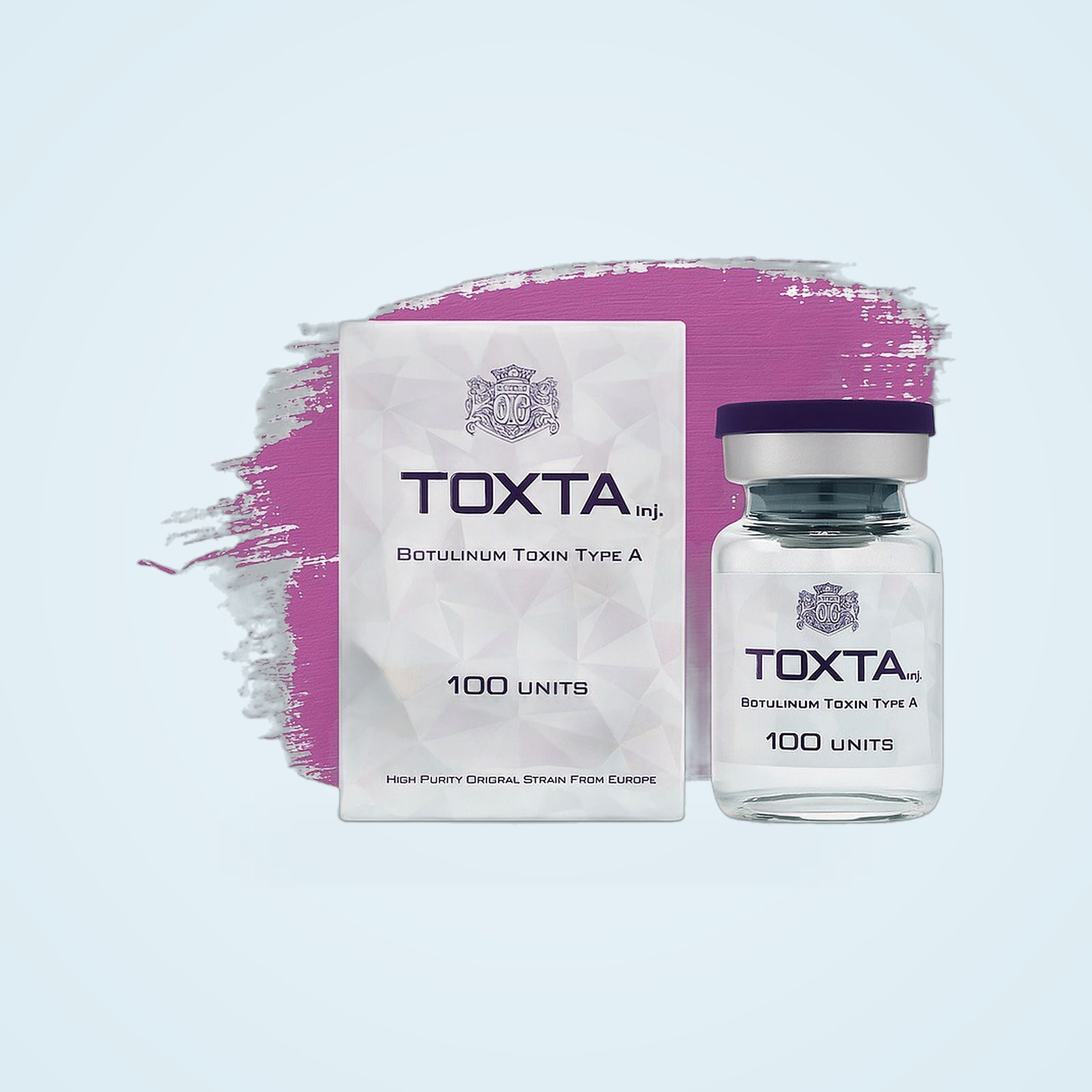 Toxsta 100U product packaging